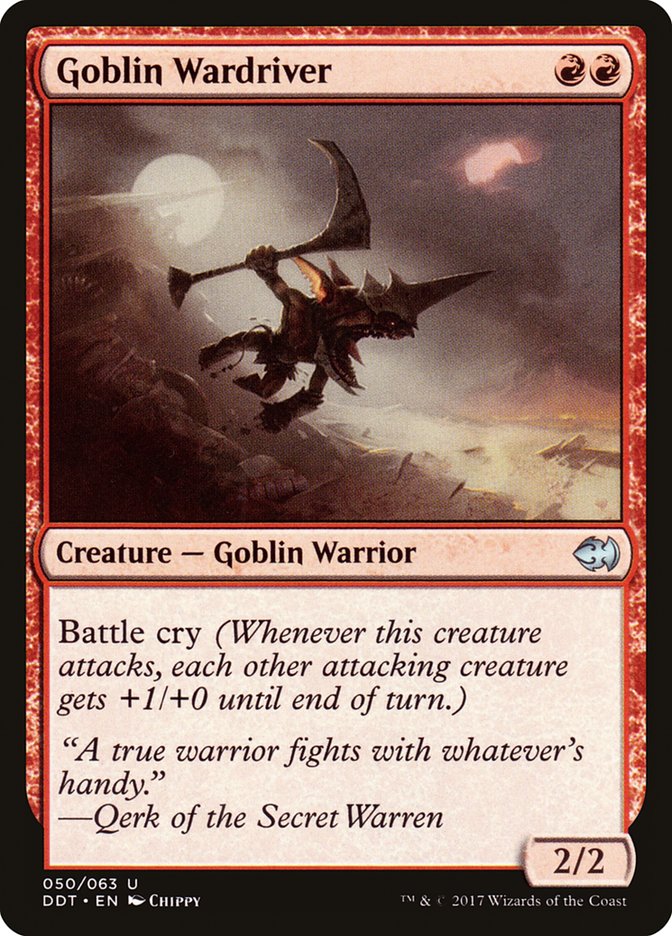Goblin Wardriver (50) [Duel Decks: Merfolk vs. Goblins] | Odin's Place