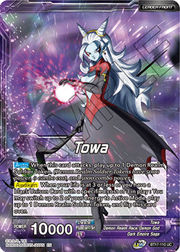 Towa // Demon God Towa, Dark Leader (BT17-110) [Ultimate Squad] | Odin's Place
