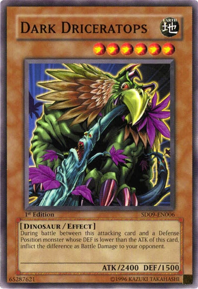 Dark Driceratops [SD09-EN006] Common | Odin's Place