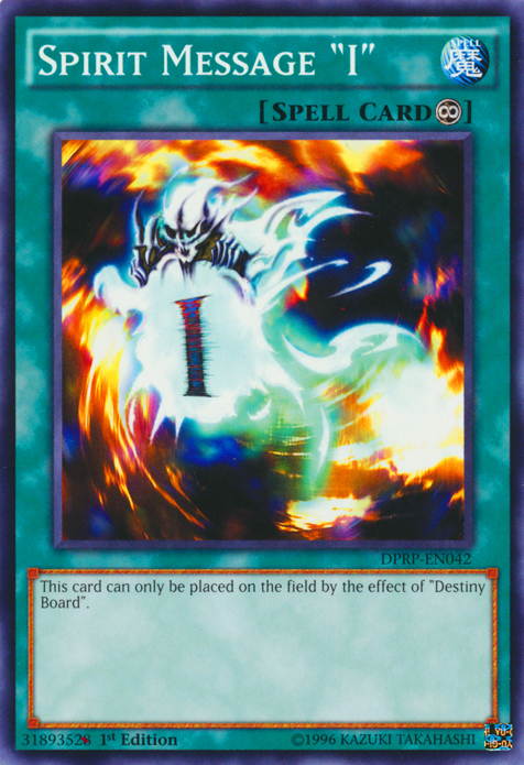 Spirit Message "I" [DPRP-EN042] Common | Odin's Place