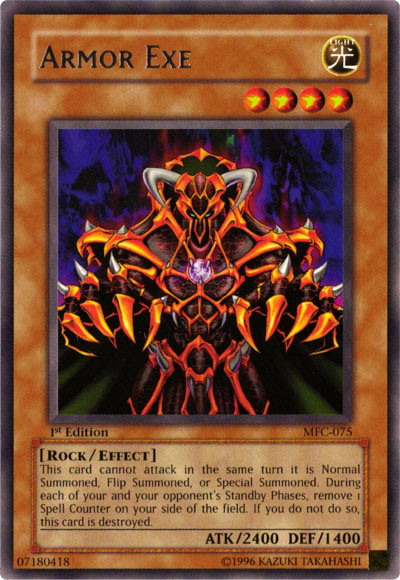 Armor Exe [MFC-075] Rare | Odin's Place