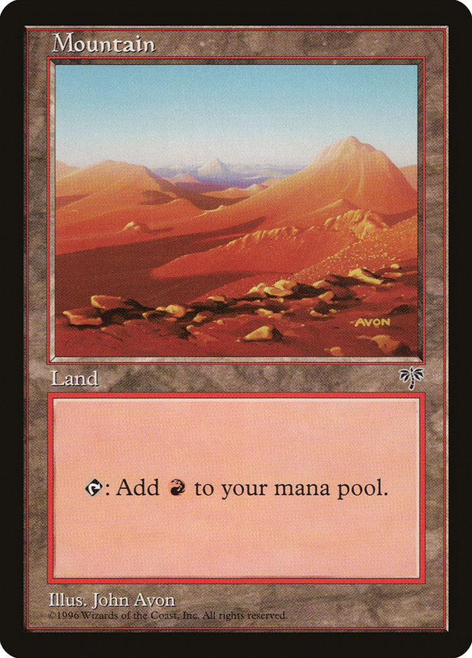 Mountain (Yellow Signature) [Mirage] | Odin's Place
