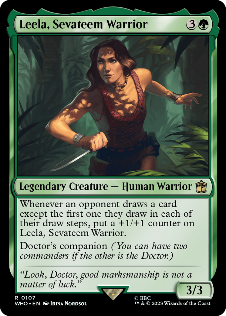 Leela, Sevateem Warrior [Doctor Who] | Odin's Place