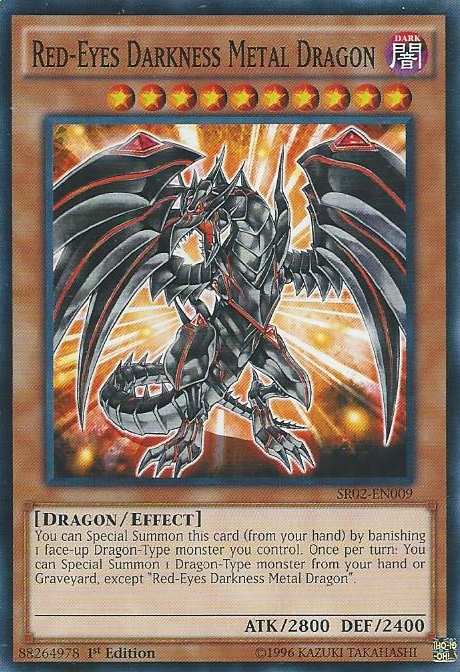 Red-Eyes Darkness Metal Dragon [SR02-EN009] Common | Odin's Place