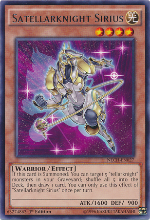 Satellarknight Sirius [NECH-EN027] Rare | Odin's Place