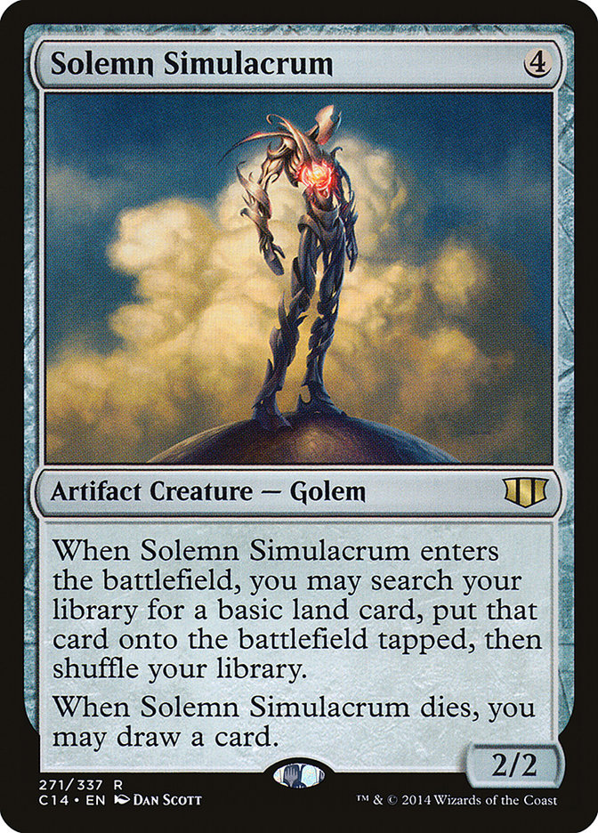 Solemn Simulacrum (271) [Commander 2014] | Odin's Place