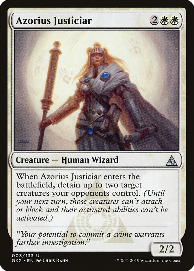 Azorius Justiciar (3) [Ravnica Allegiance Guild Kit] | Odin's Place