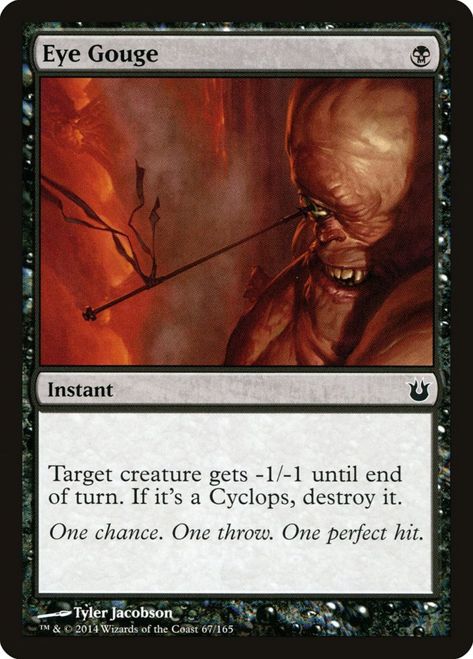 Eye Gouge (67) [Born of the Gods] | Odin's Place