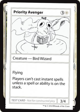 Priority Avenger (2021 Edition) [Mystery Booster Playtest Cards] | Odin's Place