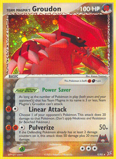 Team Magma's Groudon (9/95) [EX: Team Magma vs Team Aqua] | Odin's Place