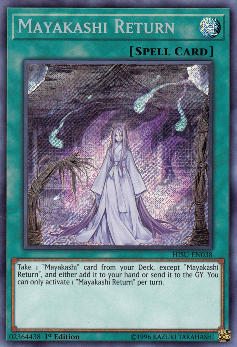 Mayakashi Return [HISU-EN038] Secret Rare | Odin's Place