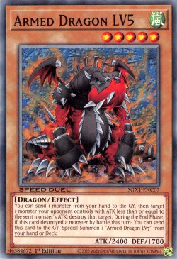 Armed Dragon LV5 [SGX1-ENC07] Common | Odin's Place