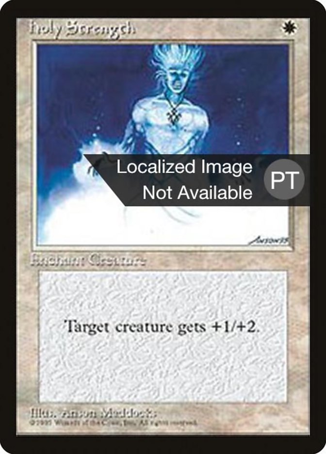 Holy Strength [Fourth Edition (Foreign Black Border)] | Odin's Place