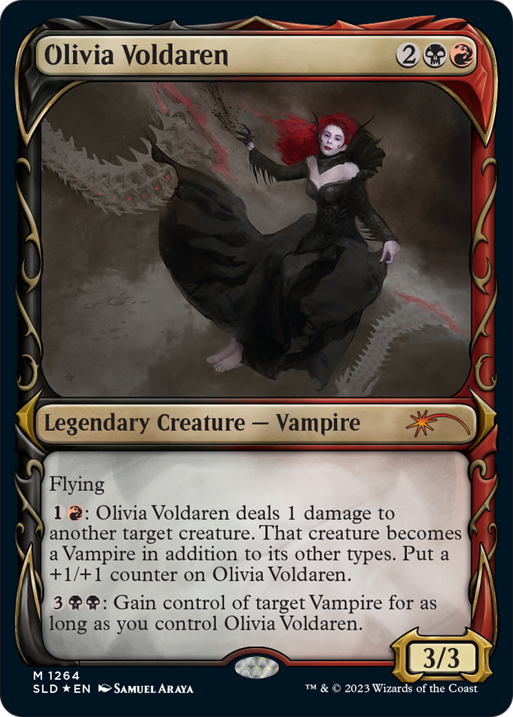 Olivia Voldaren (Halo Foil) [Secret Lair Drop Series] | Odin's Place