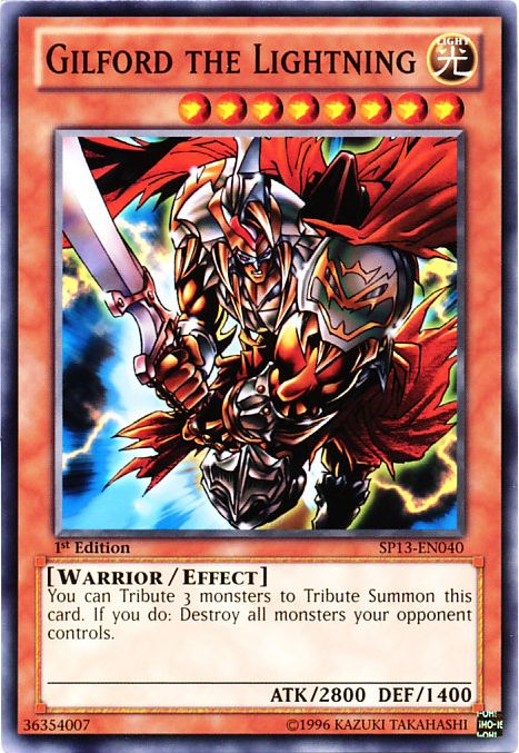 Gilford the Lightning [SP13-EN040] Common | Odin's Place