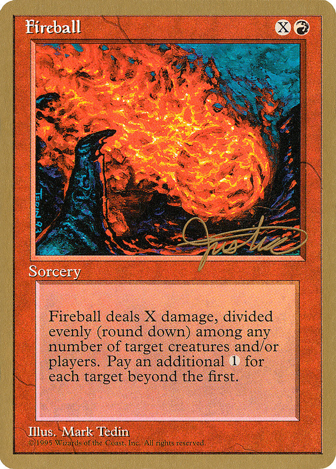 Fireball (Mark Justice) [Pro Tour Collector Set] | Odin's Place