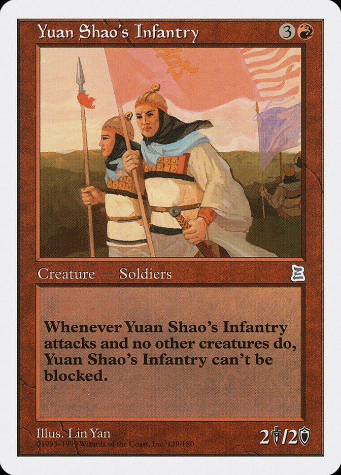 Yuan Shao's Infantry (129) [Portal Three Kingdoms] | Odin's Place