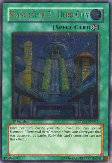 Skyscraper 2 - Hero City [STON-EN048] Ultimate Rare | Odin's Place
