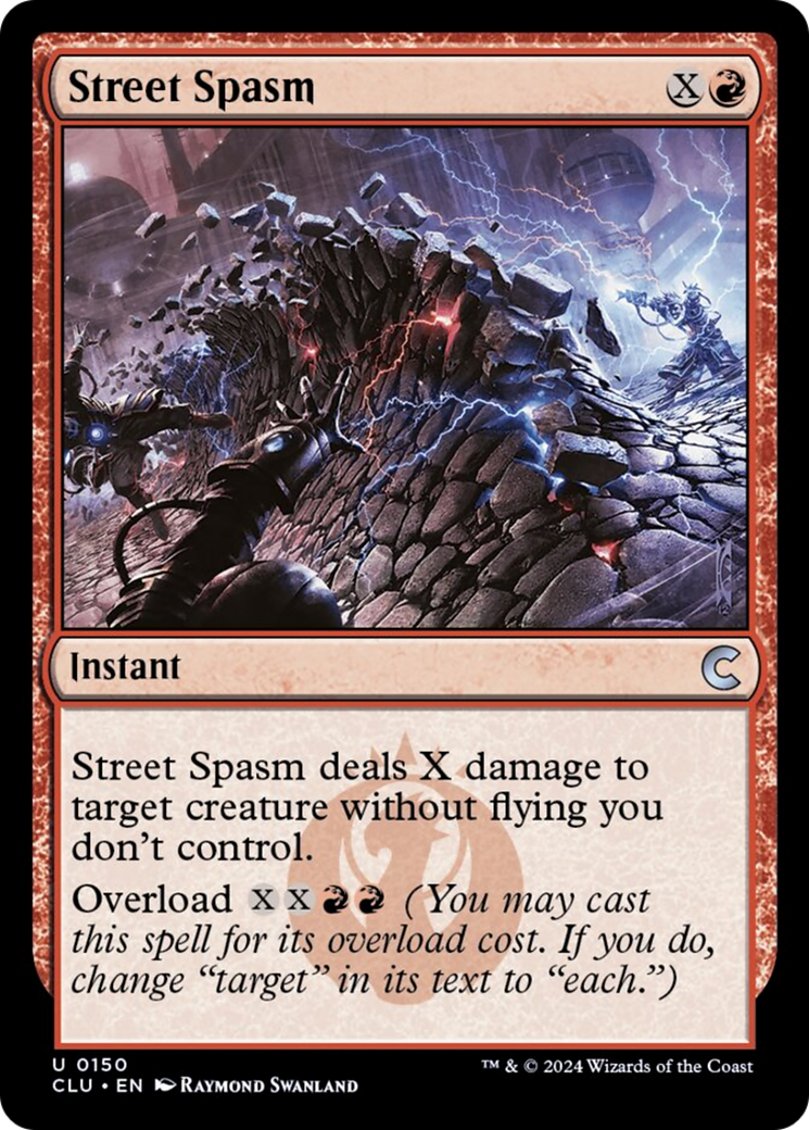 Street Spasm [Ravnica: Clue Edition] | Odin's Place