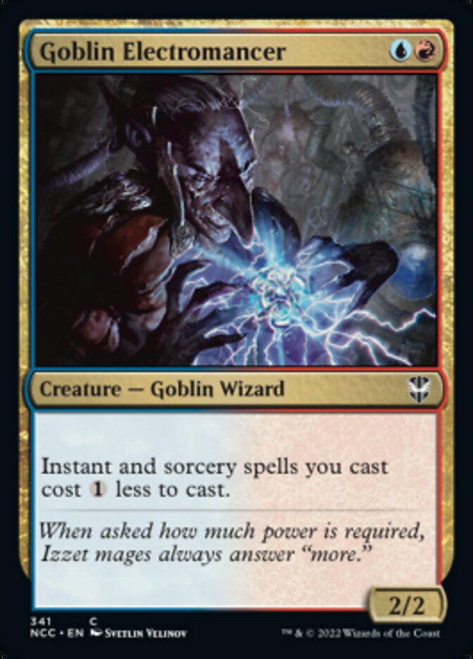 Goblin Electromancer [Streets of New Capenna Commander] | Odin's Place