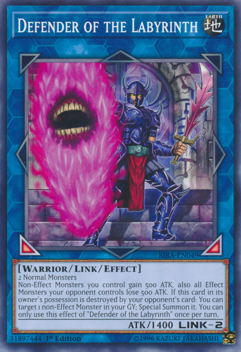 Defender of the Labyrinth [RIRA-EN049] Common | Odin's Place