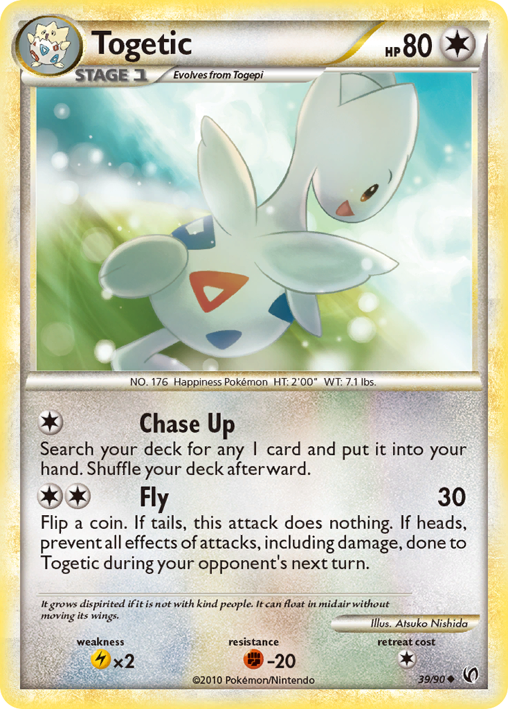 Togetic (39/90) [HeartGold & SoulSilver: Undaunted] | Odin's Place