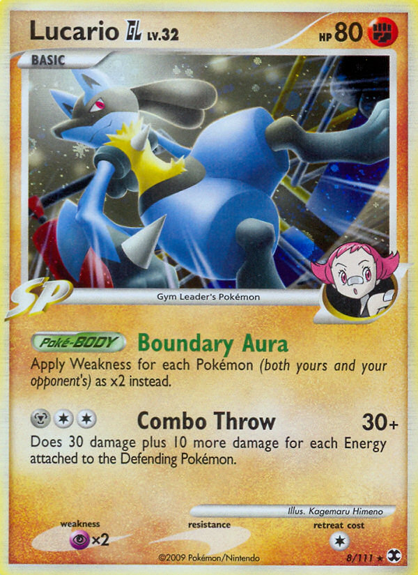 Lucario GL (8/111) [Platinum: Rising Rivals] | Odin's Place