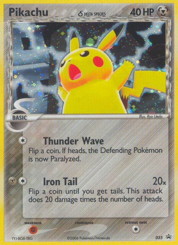 Pikachu (035) (Delta Species) [Nintendo: Black Star Promos] | Odin's Place