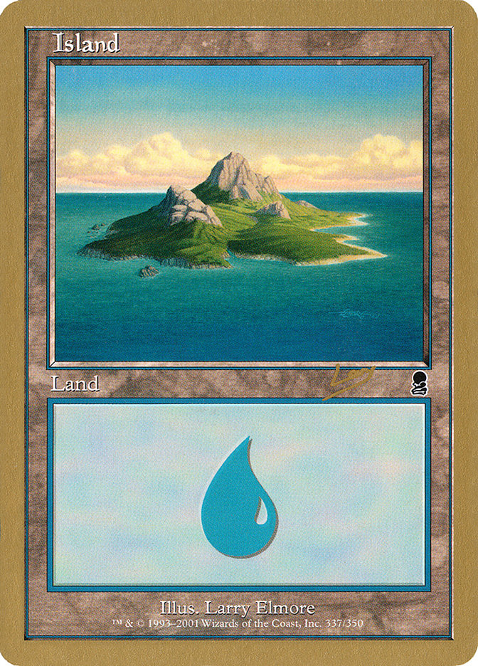 Island (rl337) (Raphael Levy) [World Championship Decks 2002] | Odin's Place