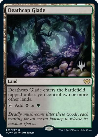 Deathcap Glade (Promo Pack) [Innistrad: Crimson Vow Promos] | Odin's Place