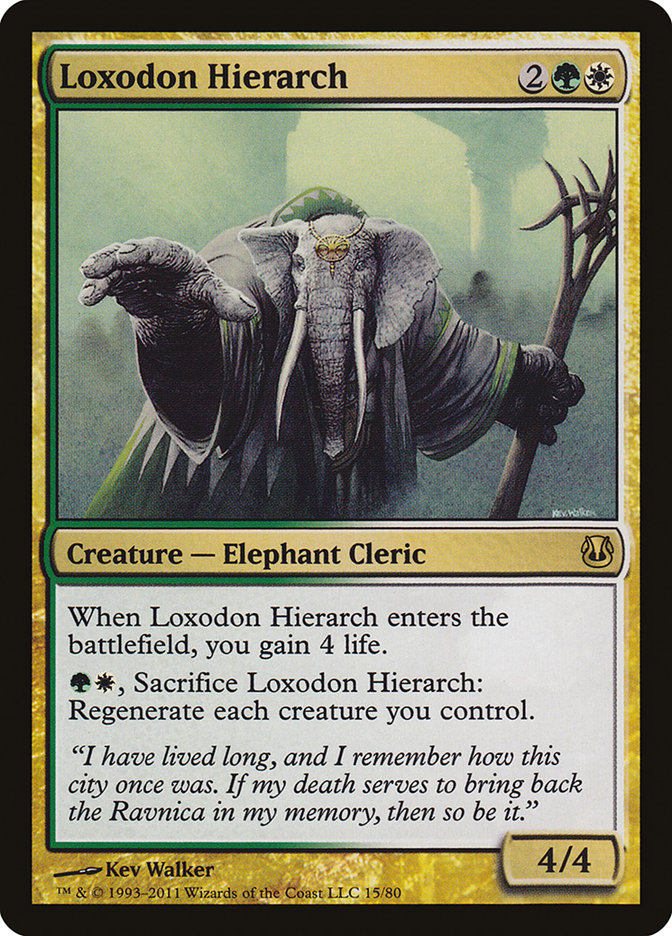 Loxodon Hierarch (15) [Duel Decks: Ajani vs. Nicol Bolas] | Odin's Place