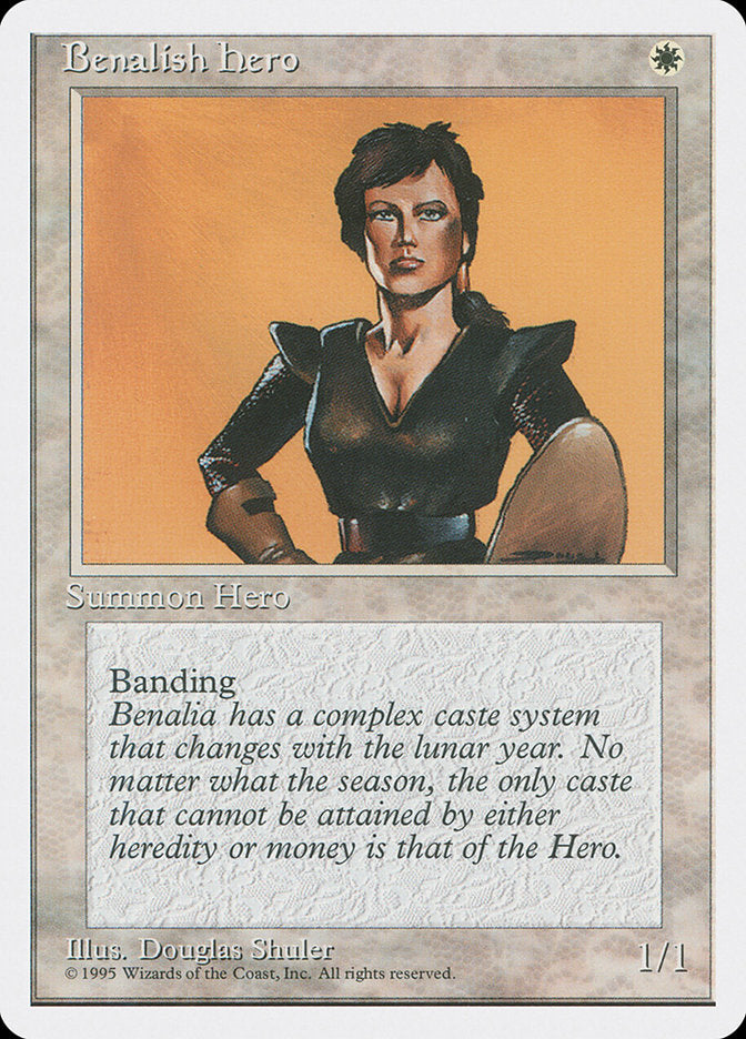 Benalish Hero (7) [Fourth Edition] | Odin's Place