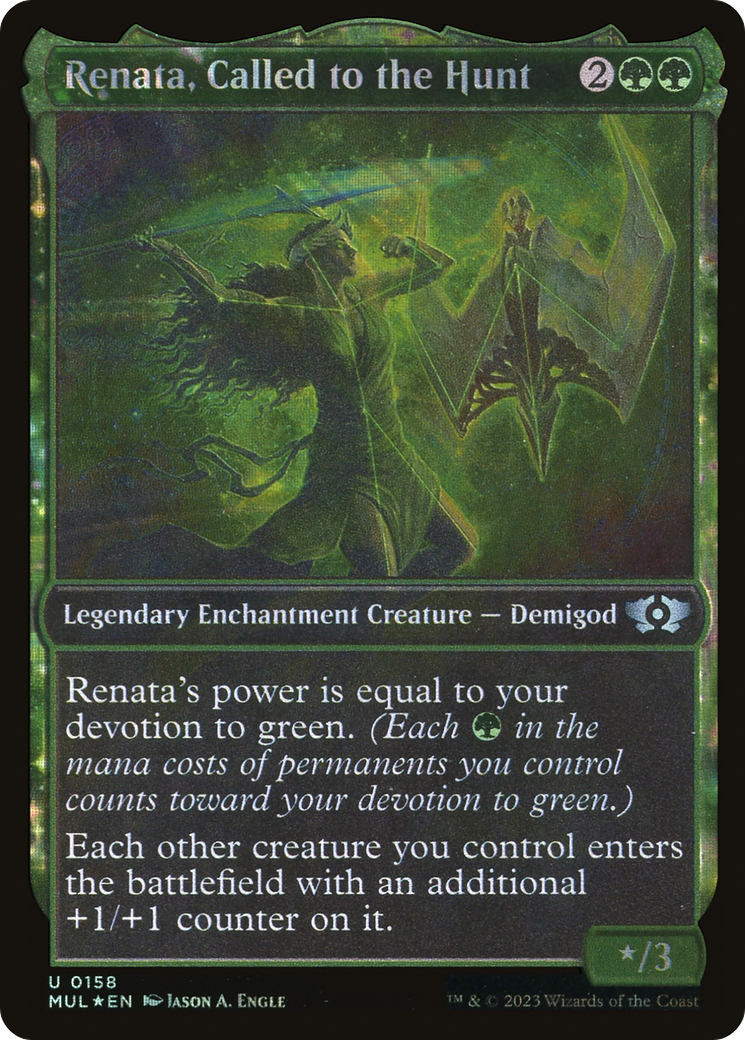 Renata, Called to the Hunt (Halo Foil) [Multiverse Legends] | Odin's Place
