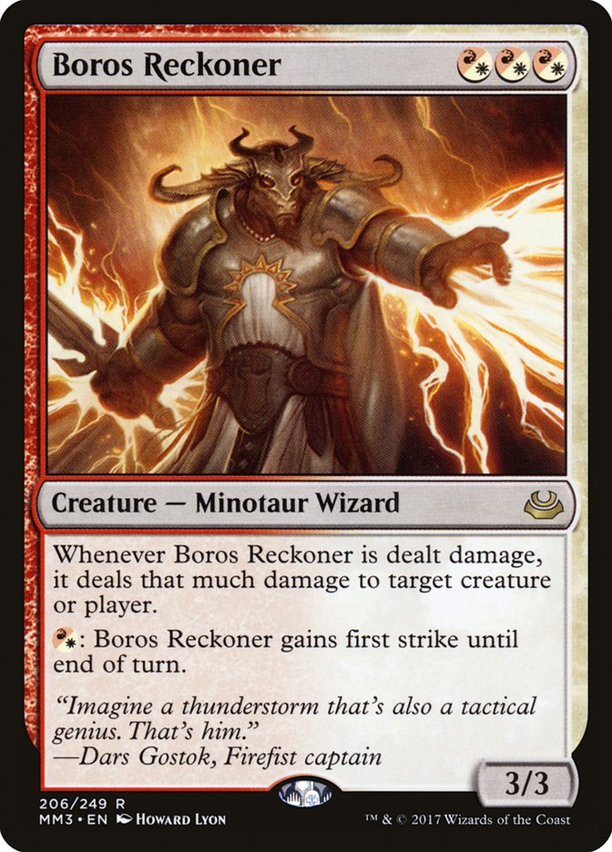 Boros Reckoner (206) [Modern Masters 2017] | Odin's Place