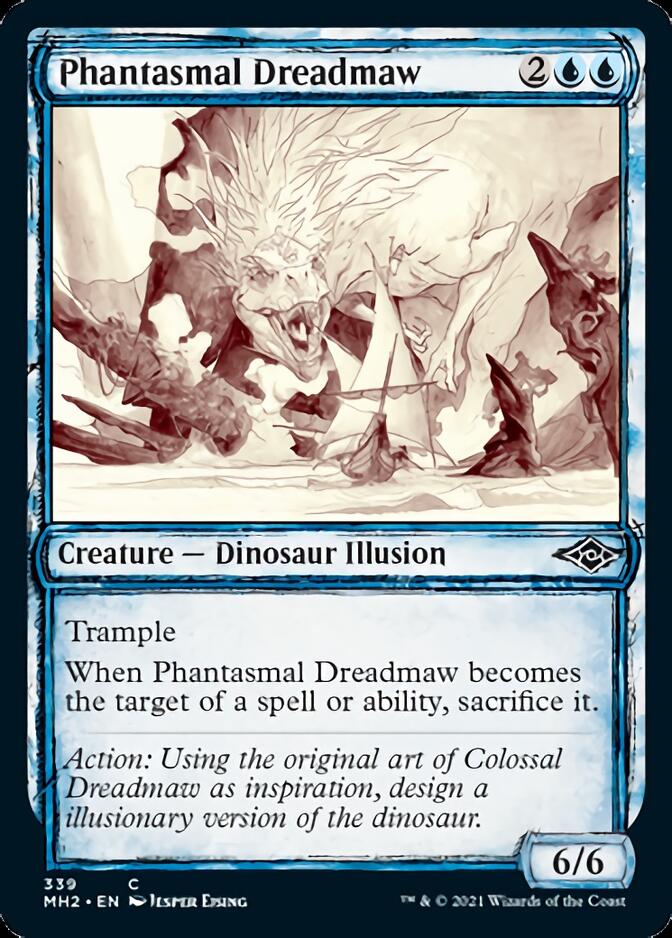 Phantasmal Dreadmaw (Sketch) [Modern Horizons 2] | Odin's Place