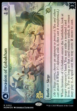Invasion of Gobakhan // Lightshield Array [March of the Machine Prerelease Promos] | Odin's Place