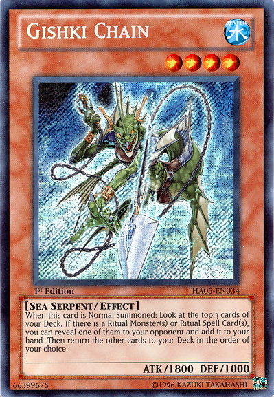 Gishki Chain [HA05-EN034] Secret Rare | Odin's Place