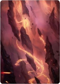 Mountain 1 Art Card [Zendikar Rising Art Series] | Odin's Place