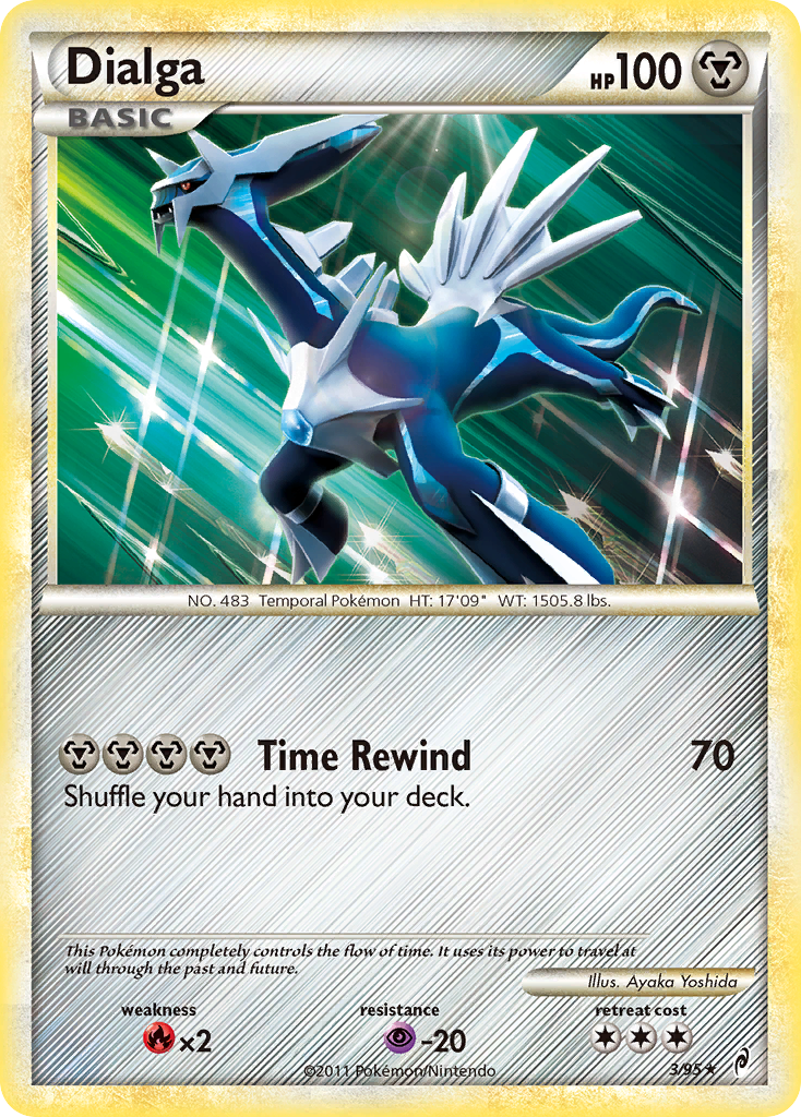 Dialga (3/95) [HeartGold & SoulSilver: Call of Legends] | Odin's Place