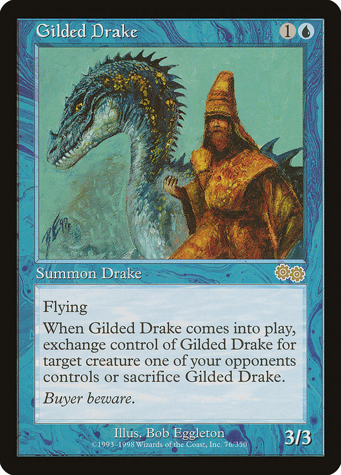 Gilded Drake (76) [Urza's Saga] | Odin's Place