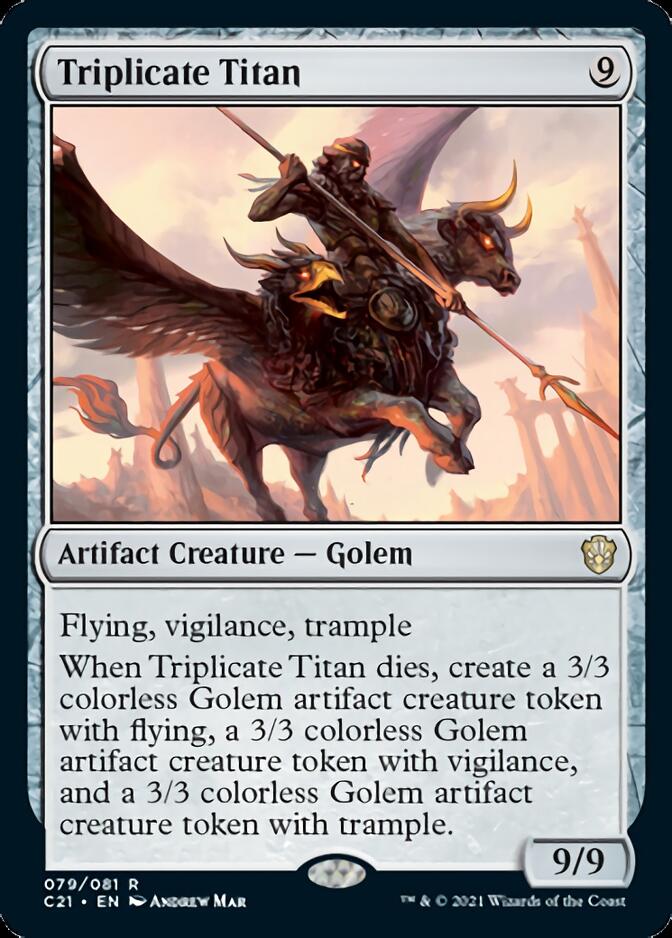 Triplicate Titan [Commander 2021] | Odin's Place