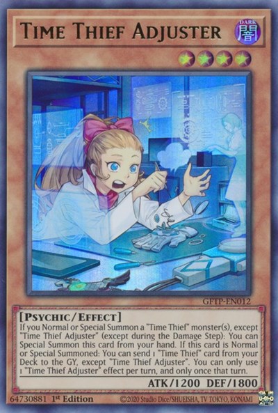 Time Thief Adjuster [GFTP-EN012] Ultra Rare | Odin's Place