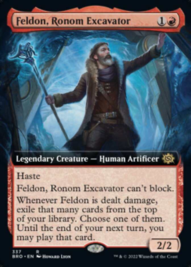 Feldon, Ronom Excavator (Extended Art) [The Brothers' War] | Odin's Place