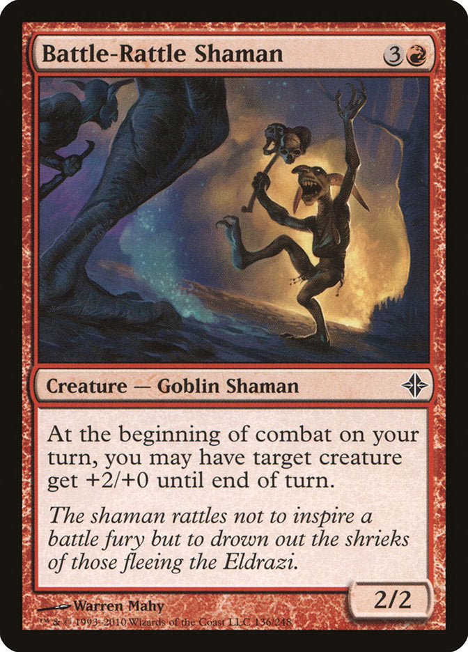 Battle-Rattle Shaman (136) [Rise of the Eldrazi] | Odin's Place