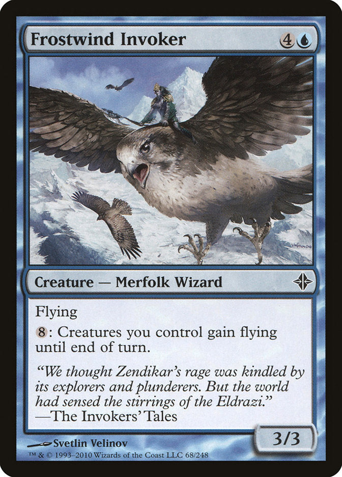 Frostwind Invoker (68) [Rise of the Eldrazi] | Odin's Place