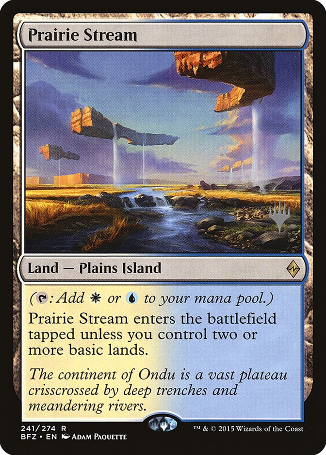 Prairie Stream [Battle for Zendikar Promos] | Odin's Place