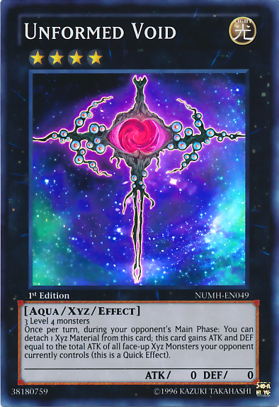 Unformed Void [NUMH-EN049] Super Rare | Odin's Place
