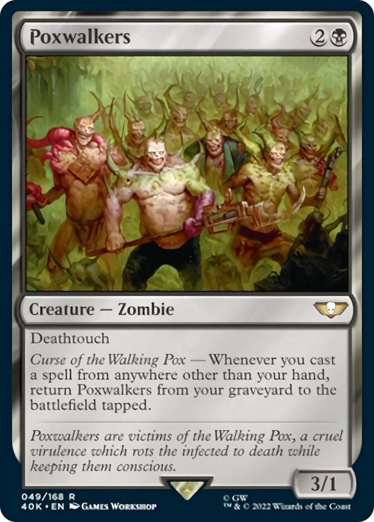 Poxwalkers (Surge Foil) [Warhammer 40,000] | Odin's Place