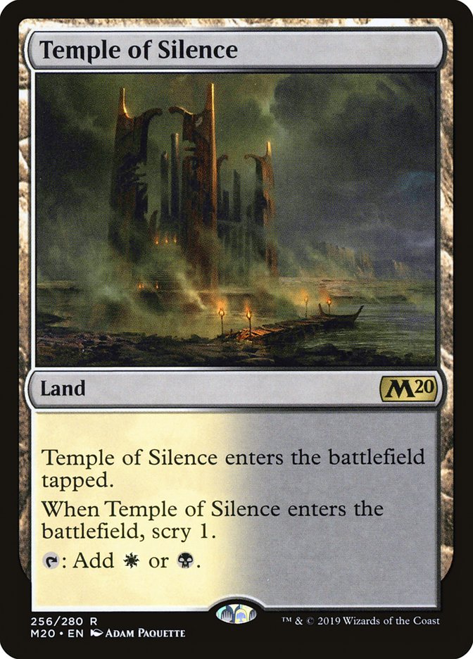 Temple of Silence [Core Set 2020] | Odin's Place