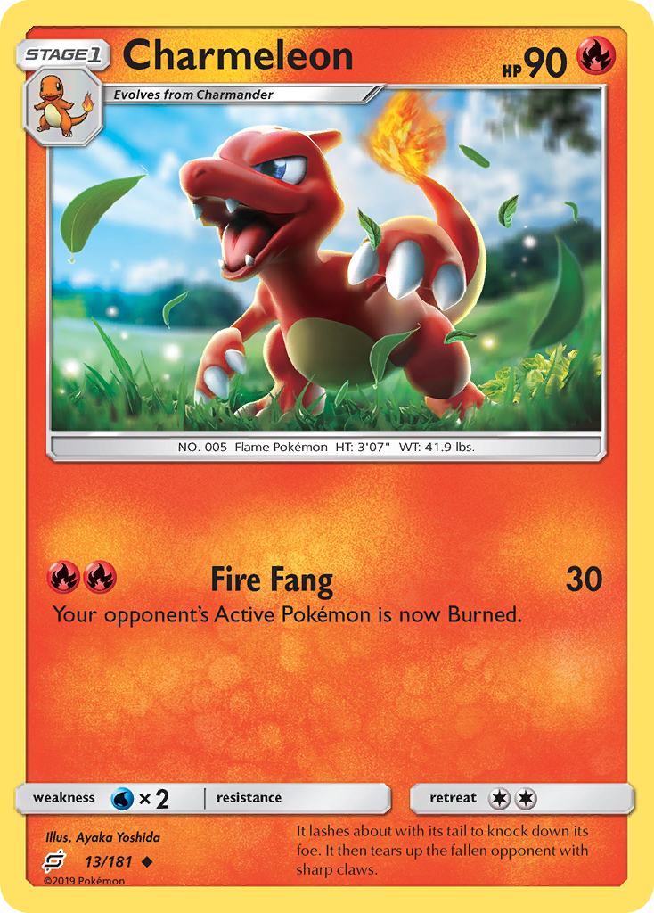 Charmeleon (13/181) [Sun & Moon: Team Up] | Odin's Place